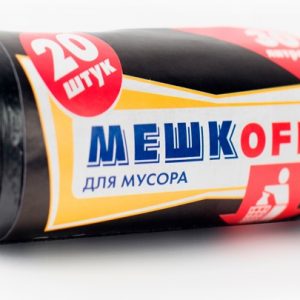 Мешок для мусора «МЕШКОFF», 30 л, ПНД, 20 штук в упаковке, 70 коробок (1 рулон)