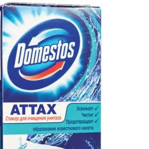 Освежитель/очиститель для унитаза DOMESTOS, 3 штуки в комплекте