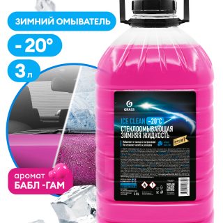 Жидкость стеклоомывающая "Ice Clean" - 20 °С (канистра 3л)