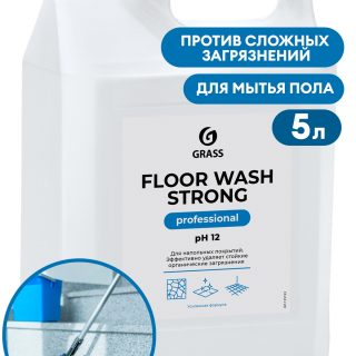 Щелочное средство для мытья пола "Floor wash strong" (канистра 5,6 кг)