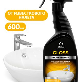 Чистящее средство для сан.узлов "Gloss Professional" (флакон 600 мл)