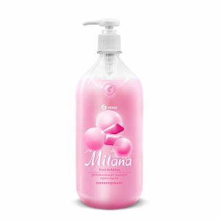 Крем-мыло жидкое увлажняющее "Milana fruit bubbles" (флакон 1000 мл)