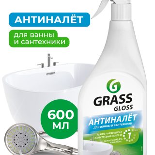 Чистящее средство для ванной комнаты "Gloss" (флакон 600 мл)